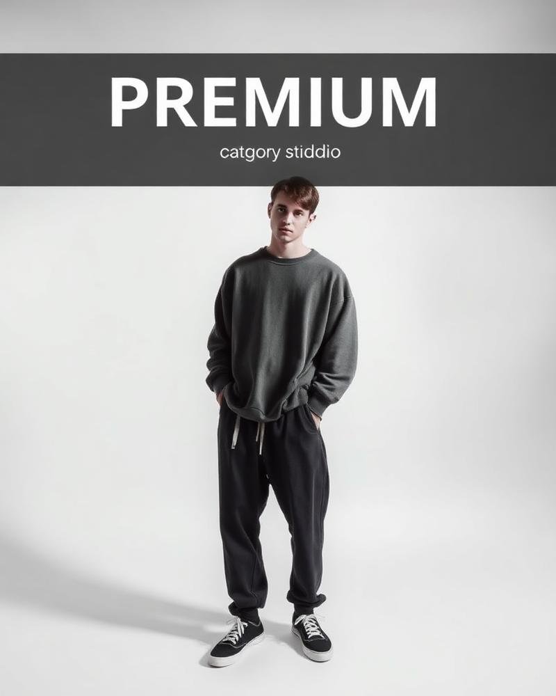 Drop Shoulder Crewneck — view 3
