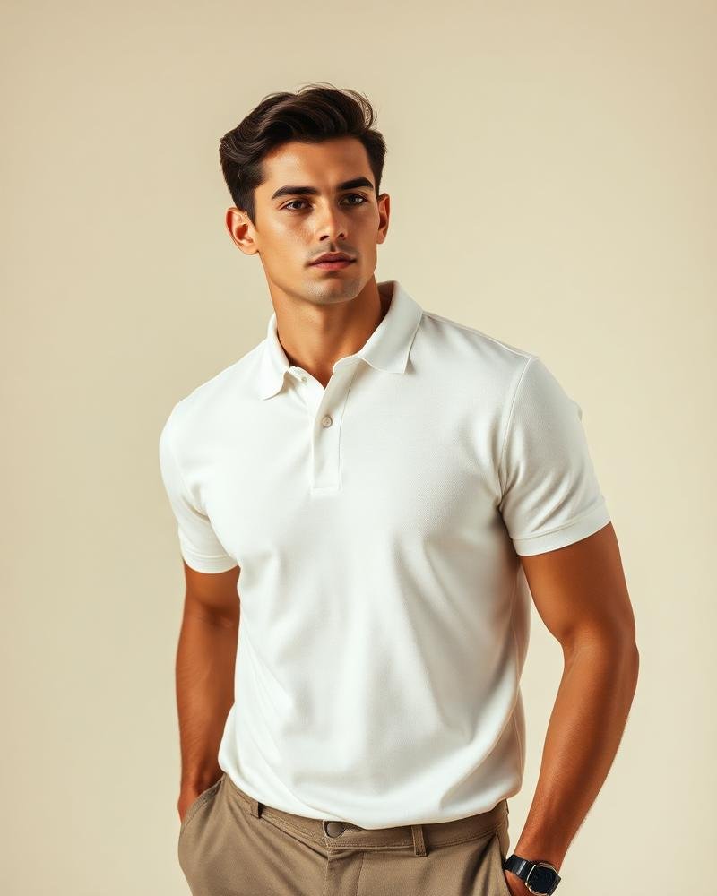 Signature Piqué Polo — view 3