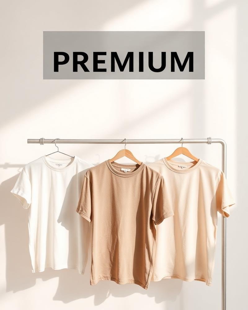 Essential Cotton Tee — view 4